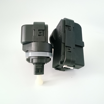 Motor plástico preto do ajuste nivelado do farol para Volkswagen/Vw