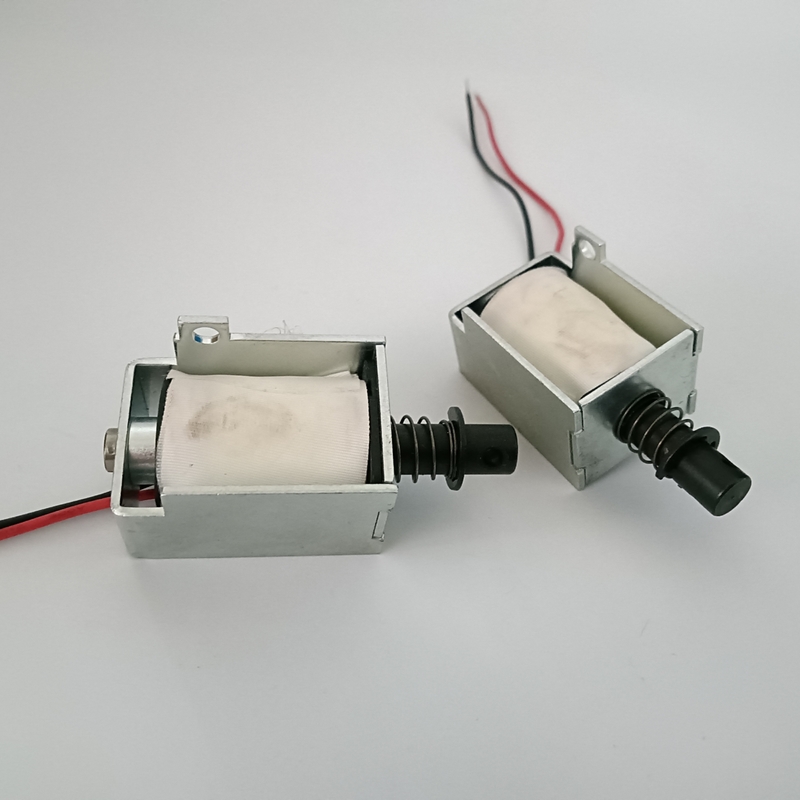 C.C. push pull da válvula de solenoide do micro solenoide linear atuador push pull de 12 volts